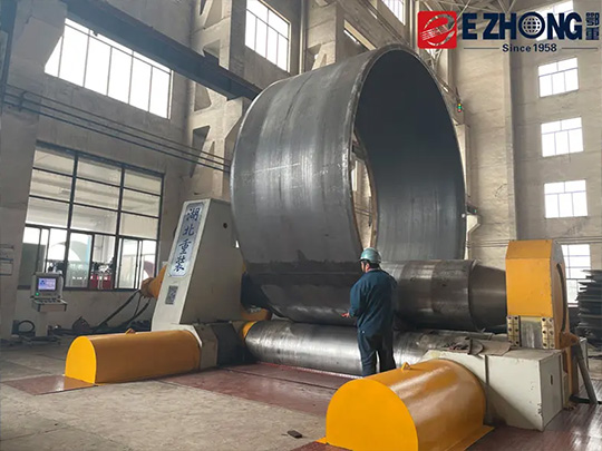 160x3500mm 三輥卷板機